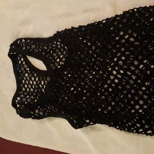 Thick Knit fishnet top